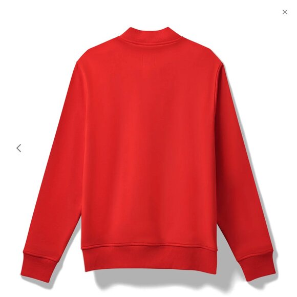 TWA Tracksuit Jacket in Red and White, Size M - Picture 2 of 13